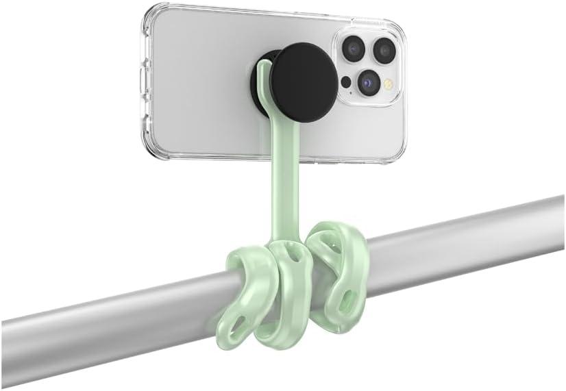 imagePopSockets Flexible Phone Mount amp Stand Phone Tripod Mount Universal Device Stand Into The Woods Chartreuly GITDHoneydew