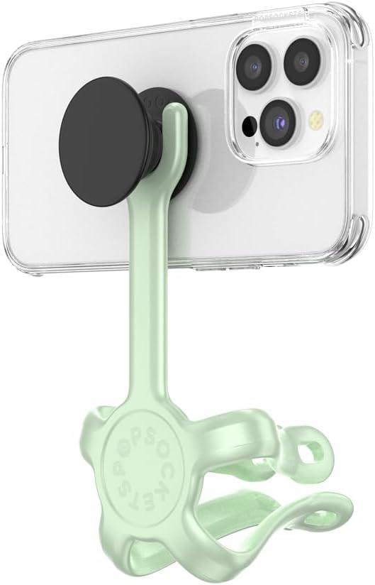 imagePopSockets Flexible Phone Mount amp Stand Phone Tripod Mount Universal Device Stand Into The Woods Chartreuly GITDHoneydew