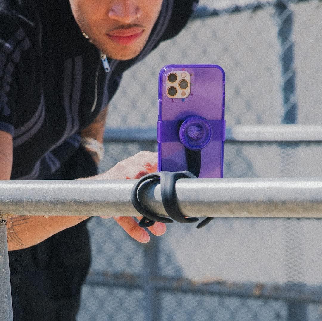 imagePopSockets Flexible Phone Mount amp Stand Phone Tripod Mount Universal Device Stand Into The Woods Chartreuly GITDMiami Sunset