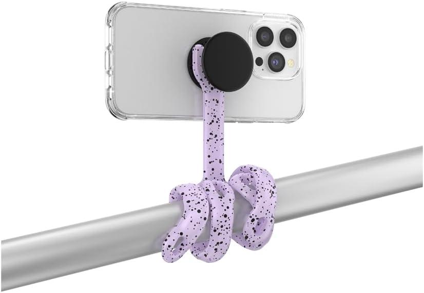 imagePopSockets Flexible Phone Mount amp Stand Phone Tripod Mount Universal Device Stand Into The Woods Chartreuly GITDSugar Plum Speckles
