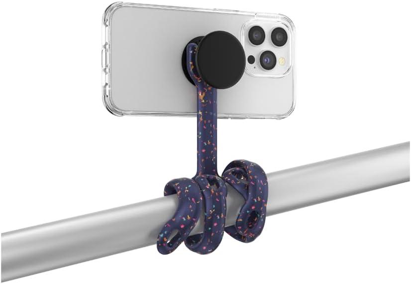 imagePopSockets Flexible Phone Mount amp Stand Phone Tripod Mount Universal Device Stand Into The Woods Chartreuly GITDSunburst Flower