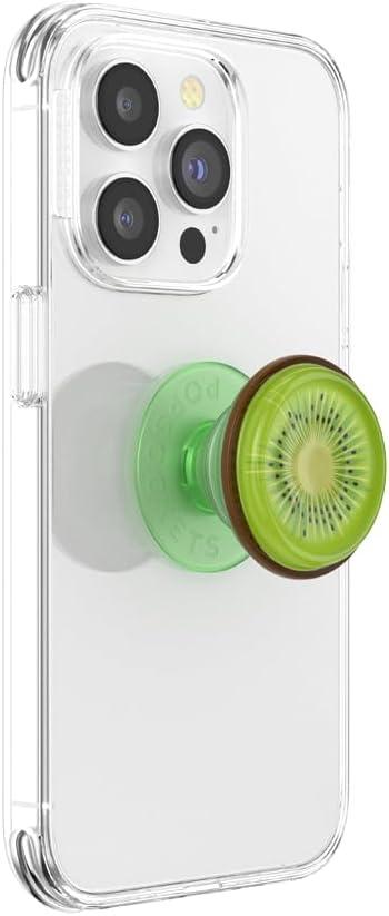 imagePopSockets Phone Grip with Expanding Kickstand Adhesive Grip Jelly KiwiJelly Kiwi
