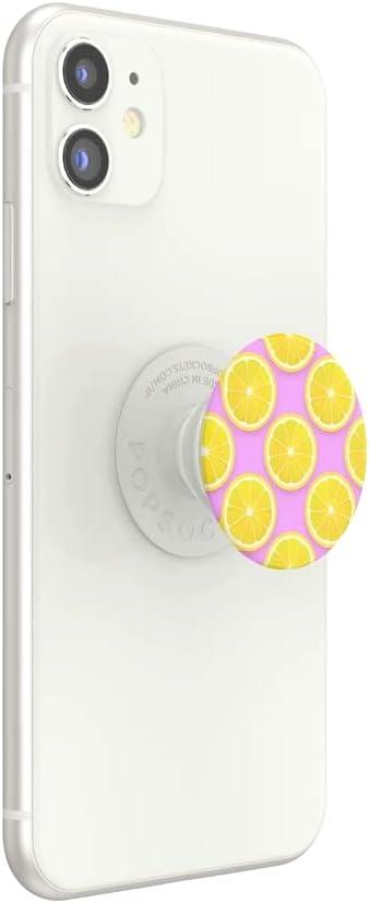 imagePopSockets Phone Grip with Expanding Kickstand Adhesive Grip Jelly KiwiPink Lemonade