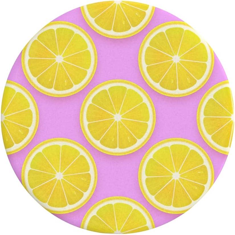 imagePopSockets Phone Grip with Expanding Kickstand Adhesive Grip Jelly KiwiPink Lemonade