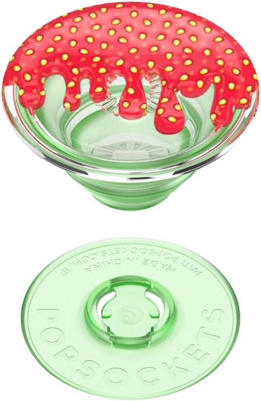 imagePopSockets Phone Grip with Expanding Kickstand Adhesive Grip Jelly KiwiStrawberry Drip