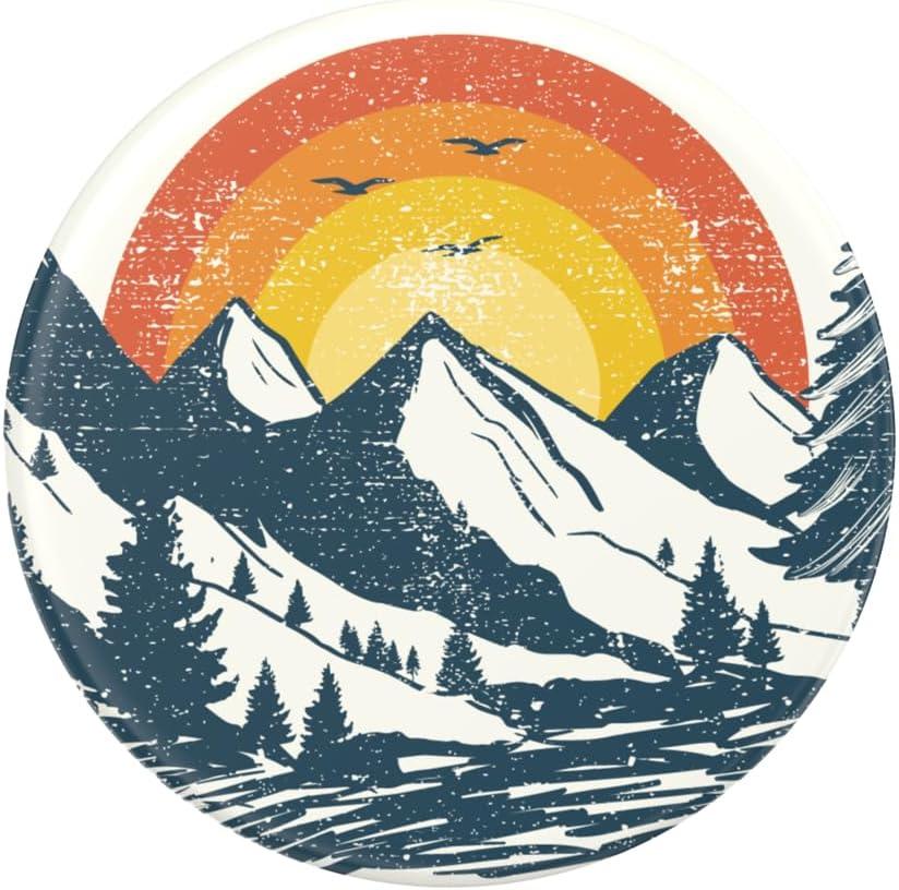 imagePopSockets Phone Grip with Expanding Kickstand Adhesive Grip Monstera DeliciosaEpic Altitudes