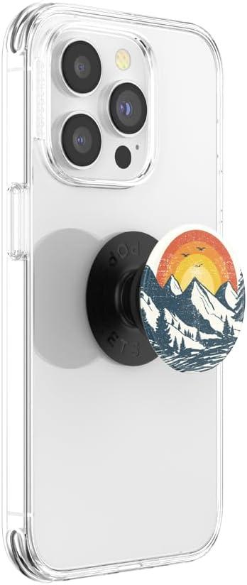 imagePopSockets Phone Grip with Expanding Kickstand Adhesive Grip Monstera DeliciosaEpic Altitudes