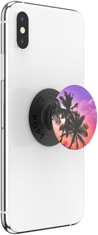 imagePopSockets Phone Grip with Expanding Kickstand Adhesive Grip Monstera DeliciosaLa La Land