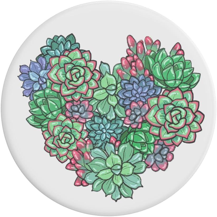 imagePopSockets Phone Grip with Expanding Kickstand Adhesive Grip Monstera DeliciosaLuv Succs