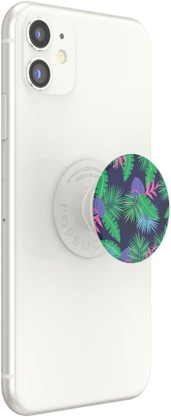 imagePopSockets Phone Grip with Expanding Kickstand Adhesive Grip Monstera DeliciosaMiami Nights