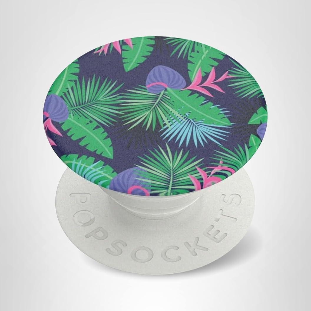 imagePopSockets Phone Grip with Expanding Kickstand Adhesive Grip Monstera DeliciosaMiami Nights