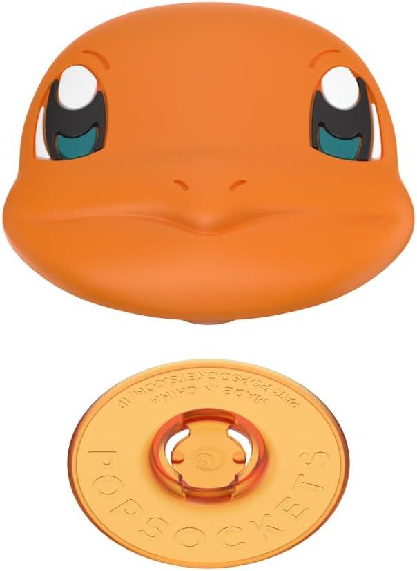 imagePopSockets Phone Grip with Expanding Kickstand Adhesive Grip Enamel Pokemon Bulbasaur NapCharmander Face