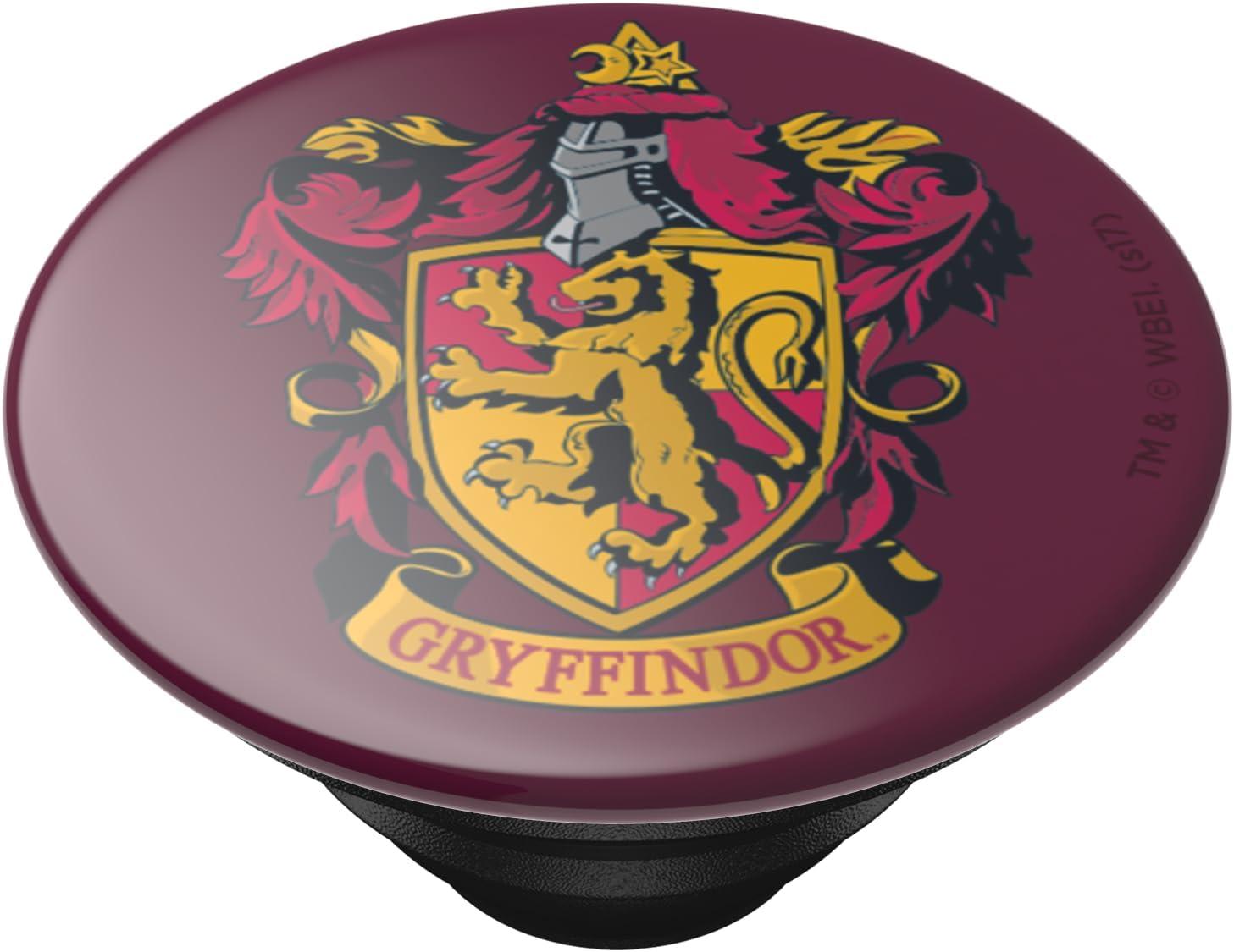 imagePopSockets Phone Grip with Expanding Kickstand Adhesive Grip Harry Potter Slytherin Floral CrestGryffindor