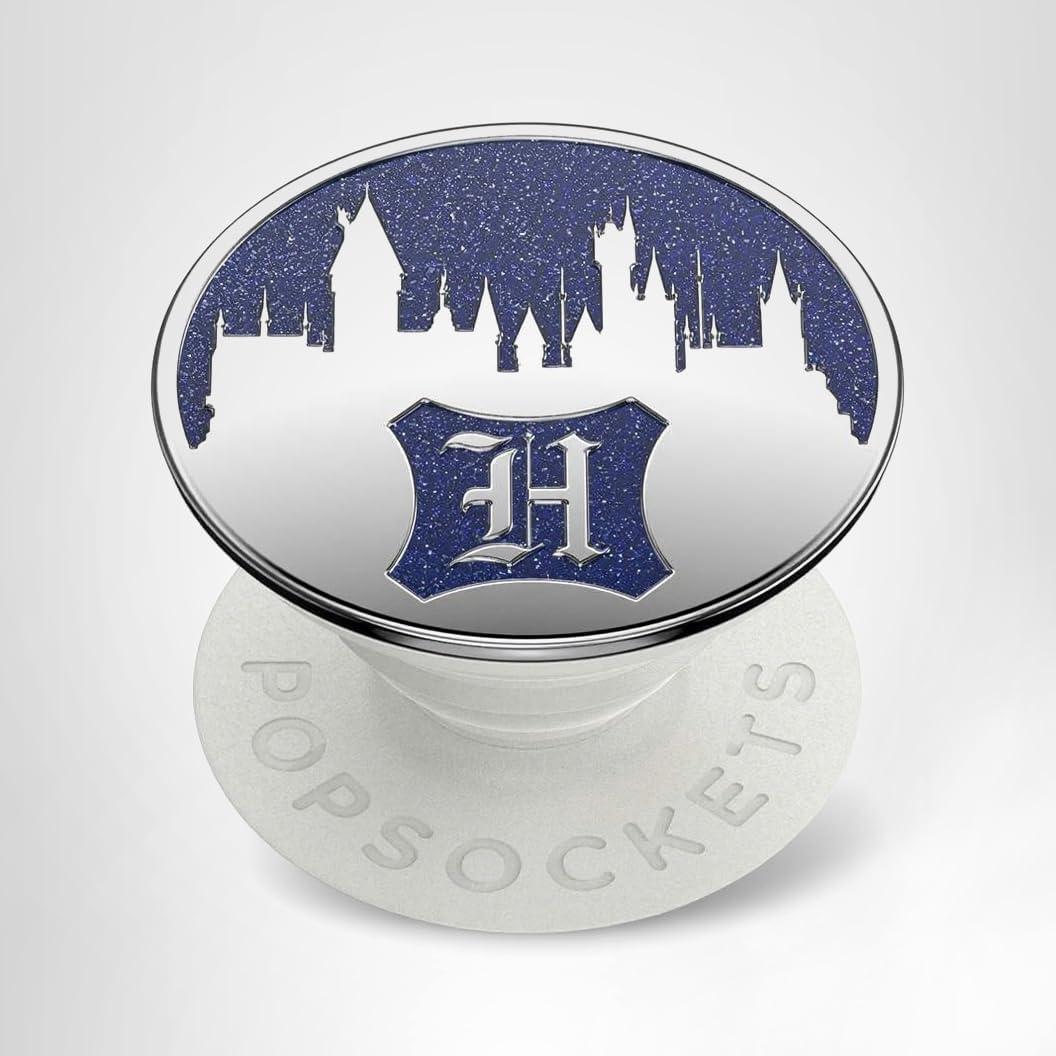 imagePopSockets Phone Grip with Expanding Kickstand Adhesive Grip Harry Potter Slytherin Floral CrestHogwarts