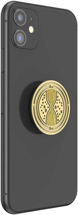 imagePopSockets Phone Grip with Expanding Kickstand Adhesive Grip Harry Potter Slytherin Floral CrestTime Turner