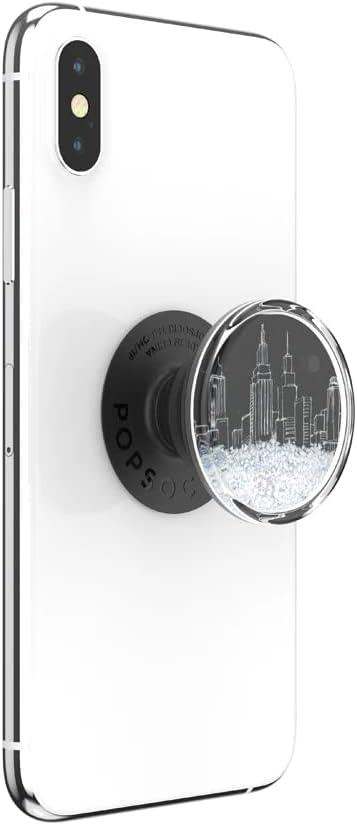 imagePopSockets Phone Grip with Expanding Kickstand Adhesive Grip Tidepool You So MatchaCity Scape