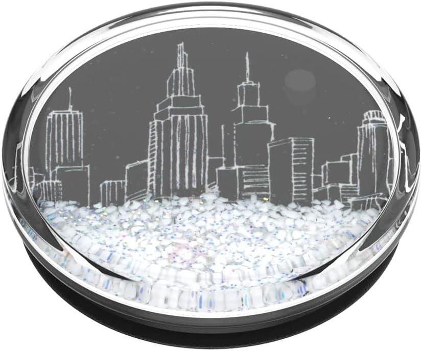 imagePopSockets Phone Grip with Expanding Kickstand Adhesive Grip Tidepool You So MatchaCity Scape