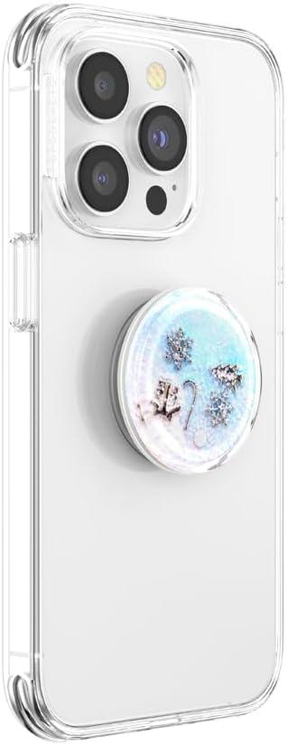 imagePopSockets Phone Grip with Expanding Kickstand Adhesive Grip Tidepool You So MatchaSnowed in