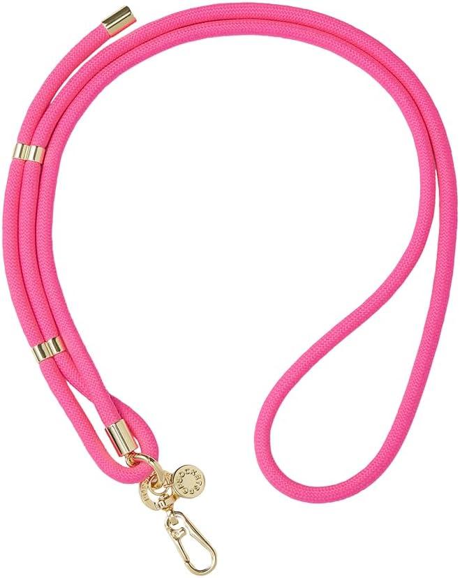 imagePopSockets Phone Lanyard Phone Holder Crossbody Device Strap King Cobra CobaltBoca Pink