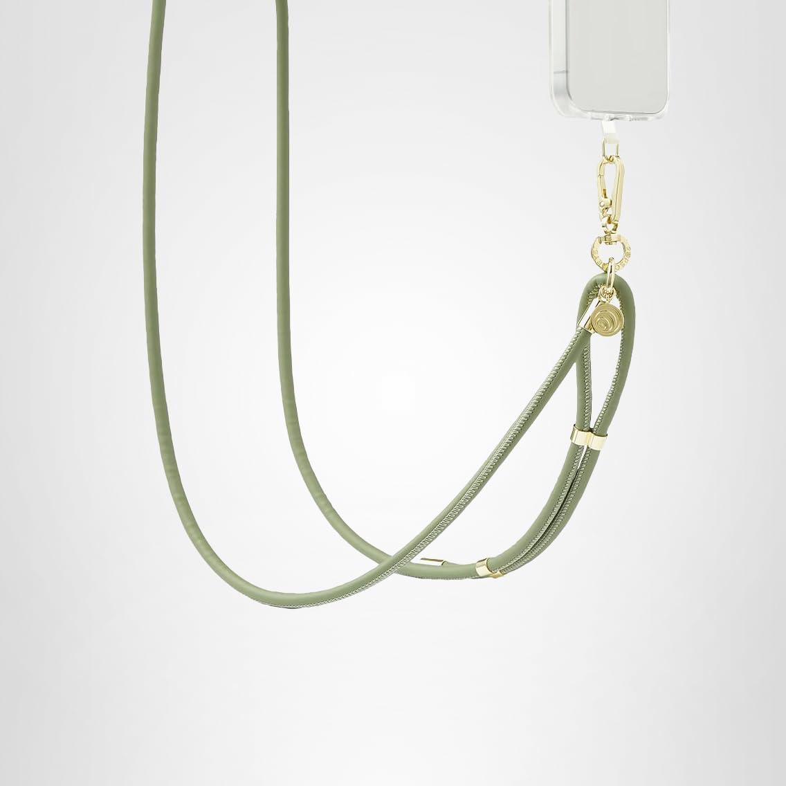 imagePopSockets Phone Lanyard Phone Holder Crossbody Device Strap King Cobra CobaltEucalyptus