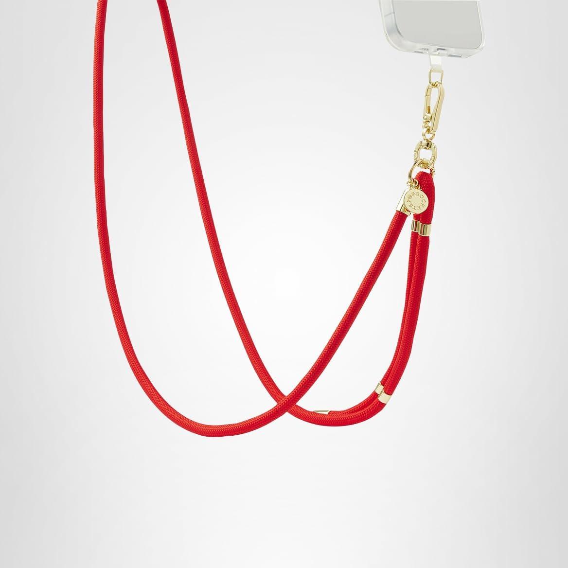 imagePopSockets Phone Lanyard Phone Holder Crossbody Device Strap King Cobra CobaltRosso