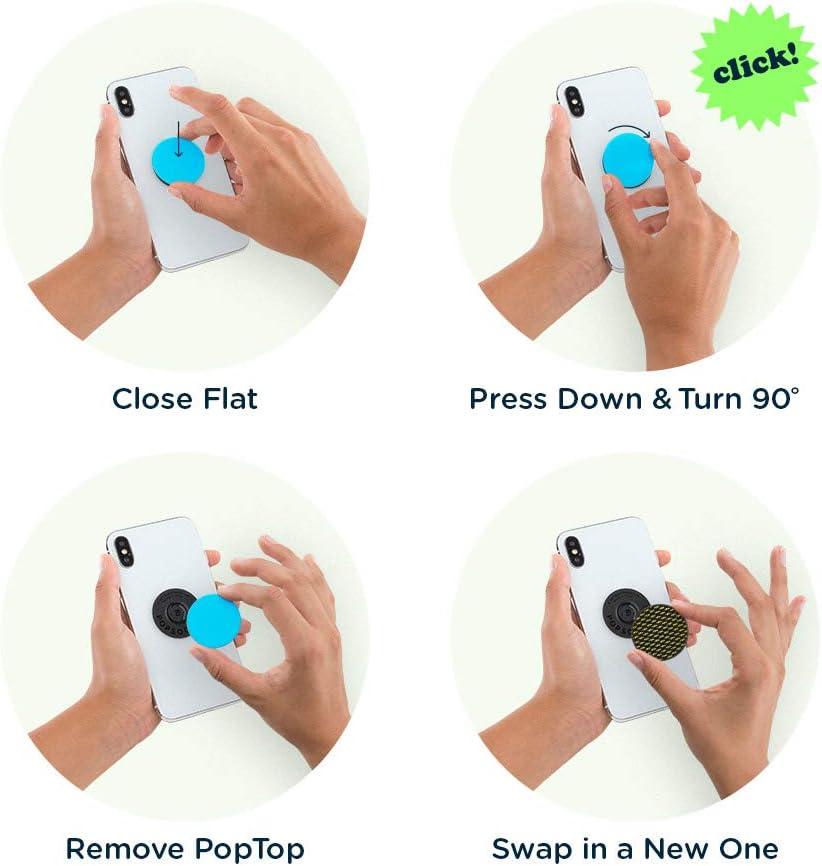 imagePopSockets PopTop Top only Base sold separately Swappable Top for PopGrip bases PopGrip Slide amp PopWallet Mesh Neon GreenMesh Neon Green
