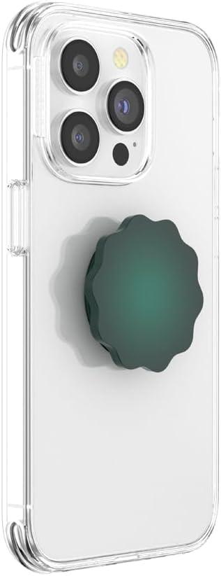 imagePopSockets Translucent Phone Grip with Expanding Kickstand PopSockets for Phone Adhesive Grip Translucent PopGrip Into The Woods Molded Flower Fresh PineFlower Fresh PineAdhesive