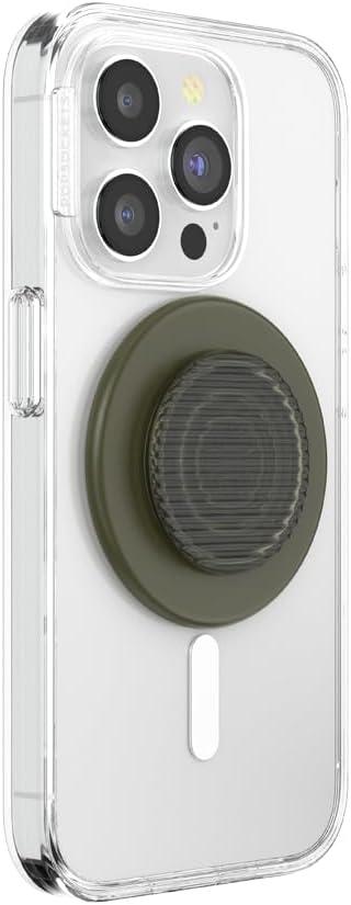 imagePopSockets Translucent Phone Grip with Expanding Kickstand PopSockets for Phone Adhesive Grip Translucent PopGrip Into The Woods Molded Flower Fresh PineFluted Fatigue