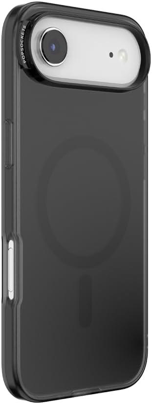 imagePopSockets iPhone 15 Pro Max Case Compatible with MagSafe Phone Case for iPhone 15 Pro Max Wireless Charging Compatible Case Only TurquoiseBlack Transluscent