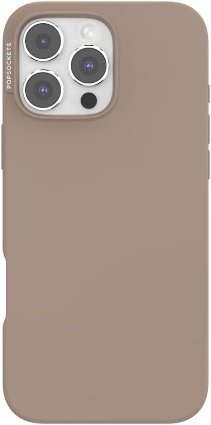 imagePopSockets iPhone 15 Pro Max Case Compatible with MagSafe Phone Case for iPhone 15 Pro Max Wireless Charging Compatible Case Only TurquoiseLatte