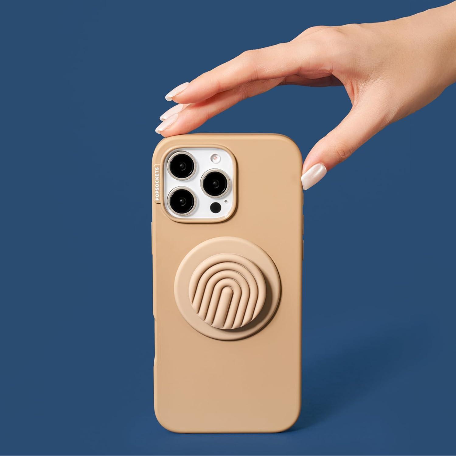 imagePopSockets iPhone 15 Pro Max Case Compatible with MagSafe Phone Case for iPhone 15 Pro Max Wireless Charging Compatible Case Only TurquoiseLatte