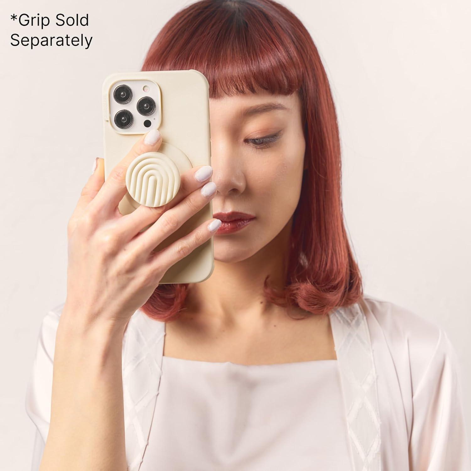 imagePopSockets iPhone 15 Pro Max Case Compatible with MagSafe Phone Case for iPhone 15 Pro Max Wireless Charging Compatible Case Only TurquoiseMist