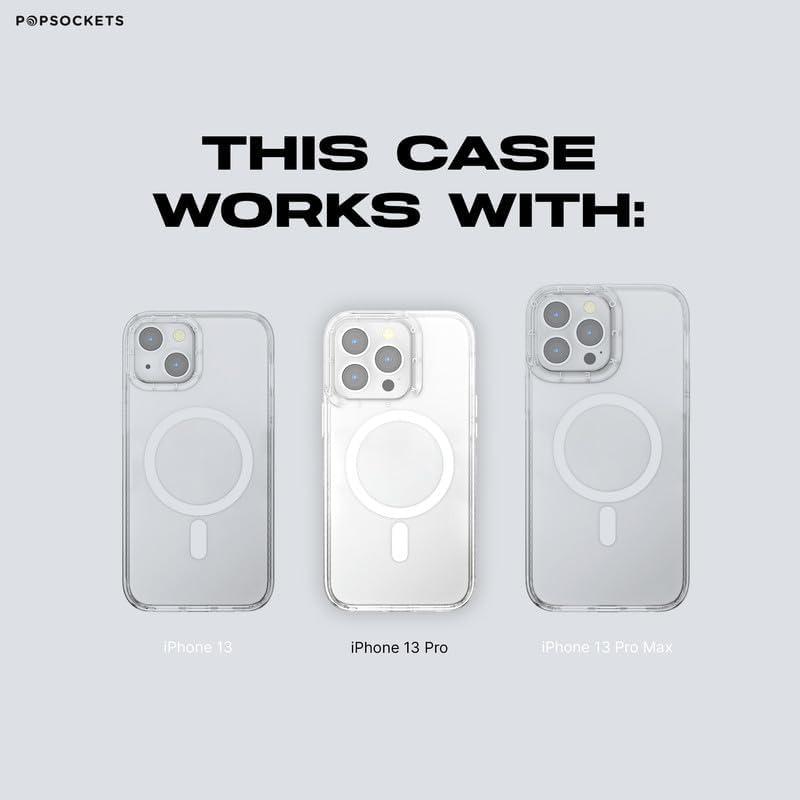 imagePopSockets iPhone 15 Pro Max Case Compatible with MagSafe Phone Case for iPhone 15 Pro Max Wireless Charging Compatible Case Only TurquoiseMist