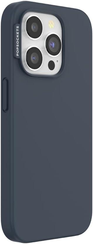 imagePopSockets iPhone 15 Pro Max Case Compatible with MagSafe Phone Case for iPhone 15 Pro Max Wireless Charging Compatible Case Only TurquoiseNavy