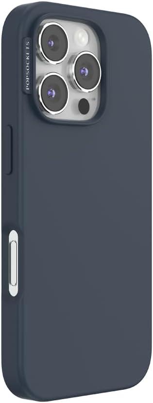 imagePopSockets iPhone 15 Pro Max Case Compatible with MagSafe Phone Case for iPhone 15 Pro Max Wireless Charging Compatible Case Only TurquoiseNavy