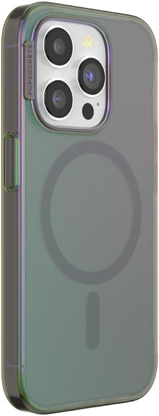 imagePopSockets iPhone 15 Pro Max Case Compatible with MagSafe Phone Case for iPhone 15 Pro Max Wireless Charging Compatible Case Only TurquoiseNightshade