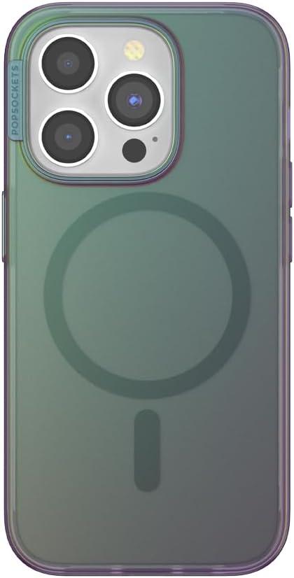 imagePopSockets iPhone 15 Pro Max Case Compatible with MagSafe Phone Case for iPhone 15 Pro Max Wireless Charging Compatible Case Only TurquoiseNightshade