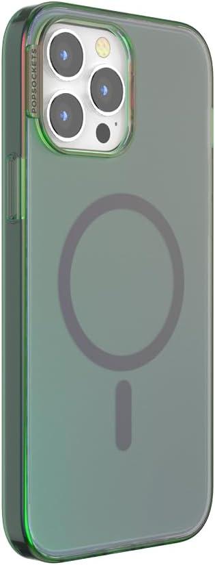 imagePopSockets iPhone 15 Pro Max Case Compatible with MagSafe Phone Case for iPhone 15 Pro Max Wireless Charging Compatible Case Only TurquoiseNightshade