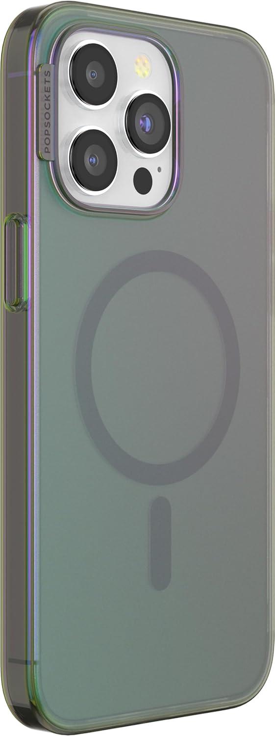 imagePopSockets iPhone 15 Pro Max Case Compatible with MagSafe Phone Case for iPhone 15 Pro Max Wireless Charging Compatible Case Only TurquoiseNightshade