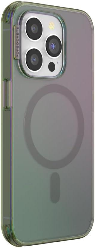 imagePopSockets iPhone 15 Pro Max Case Compatible with MagSafe Phone Case for iPhone 15 Pro Max Wireless Charging Compatible Case Only TurquoiseNightshade