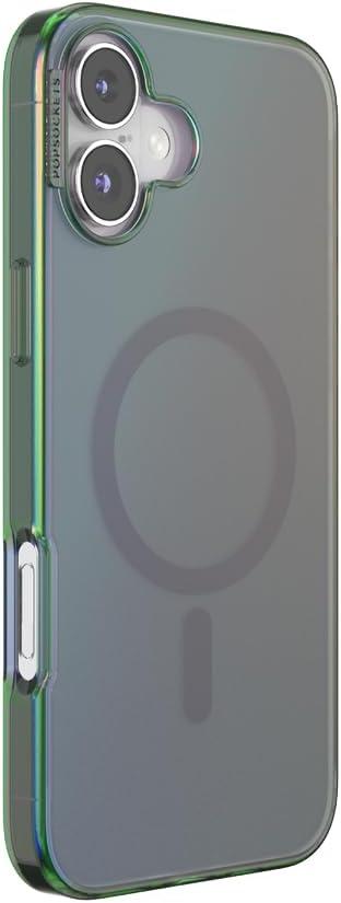 imagePopSockets iPhone 15 Pro Max Case Compatible with MagSafe Phone Case for iPhone 15 Pro Max Wireless Charging Compatible Case Only TurquoiseNightshade