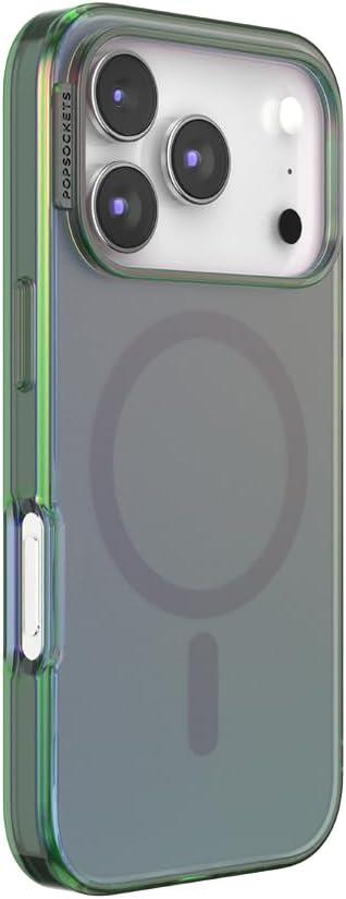 imagePopSockets iPhone 15 Pro Max Case Compatible with MagSafe Phone Case for iPhone 15 Pro Max Wireless Charging Compatible Case Only TurquoiseNightshade