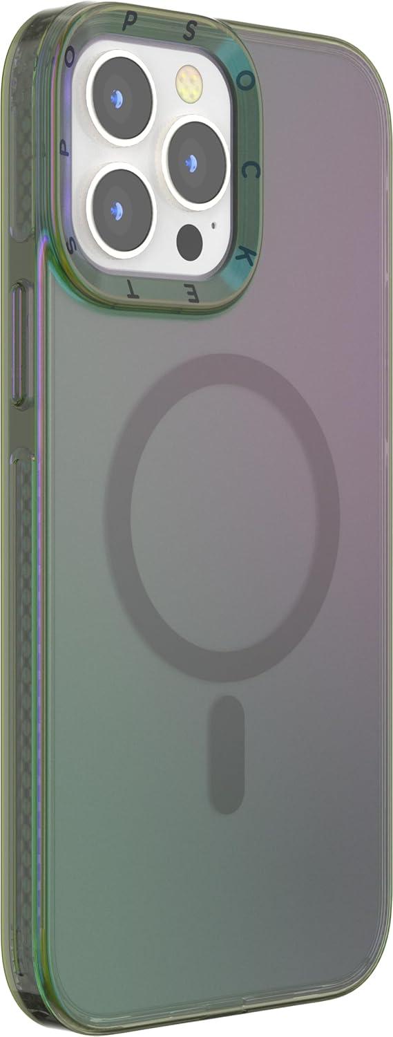 imagePopSockets iPhone 15 Pro Max Case Compatible with MagSafe Phone Case for iPhone 15 Pro Max Wireless Charging Compatible Case Only TurquoiseNightshade