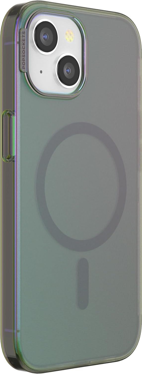 imagePopSockets iPhone 15 Pro Max Case Compatible with MagSafe Phone Case for iPhone 15 Pro Max Wireless Charging Compatible Case Only TurquoiseNightshade