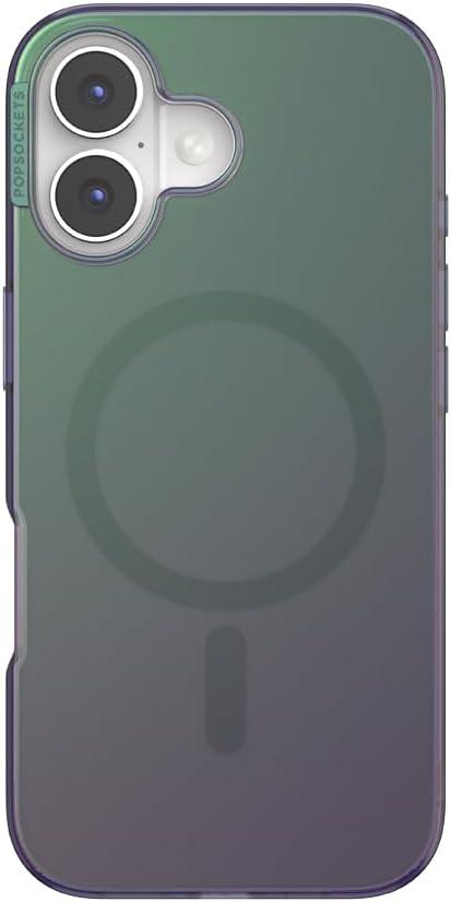 imagePopSockets iPhone 15 Pro Max Case Compatible with MagSafe Phone Case for iPhone 15 Pro Max Wireless Charging Compatible Case Only TurquoiseNightshade