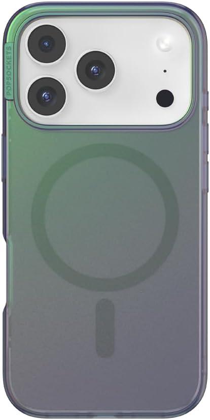 imagePopSockets iPhone 15 Pro Max Case Compatible with MagSafe Phone Case for iPhone 15 Pro Max Wireless Charging Compatible Case Only TurquoiseNightshade