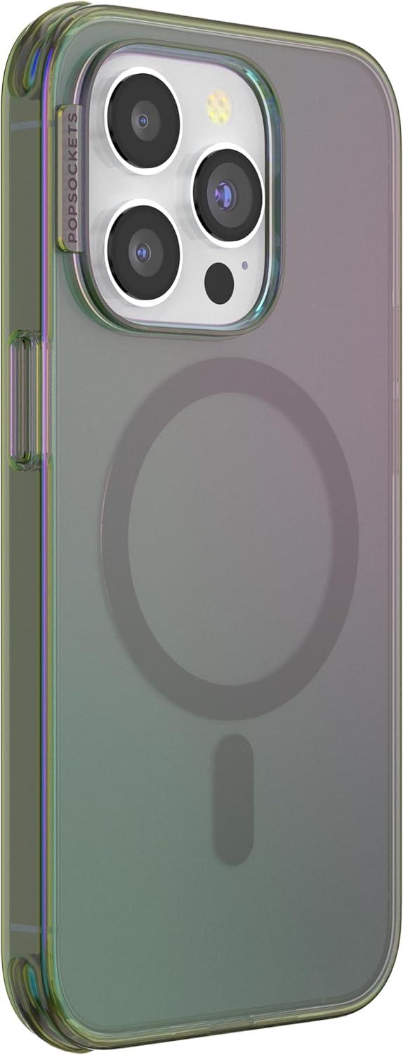 imagePopSockets iPhone 15 Pro Max Case Compatible with MagSafe Phone Case for iPhone 15 Pro Max Wireless Charging Compatible Case Only TurquoiseNightshade