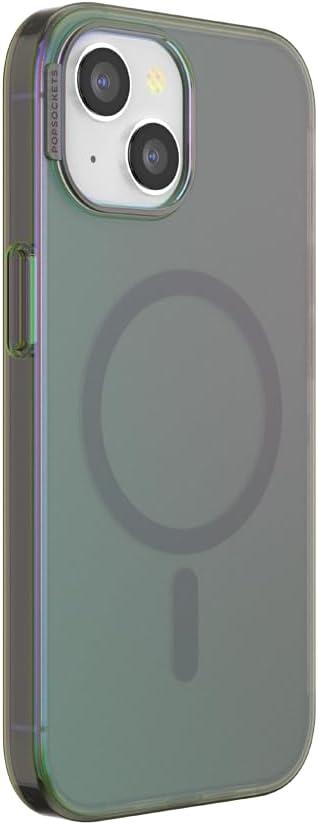 imagePopSockets iPhone 15 Pro Max Case Compatible with MagSafe Phone Case for iPhone 15 Pro Max Wireless Charging Compatible Case Only TurquoiseNightshade