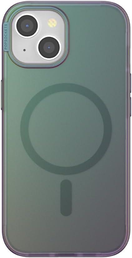 imagePopSockets iPhone 15 Pro Max Case Compatible with MagSafe Phone Case for iPhone 15 Pro Max Wireless Charging Compatible Case Only TurquoiseNightshade