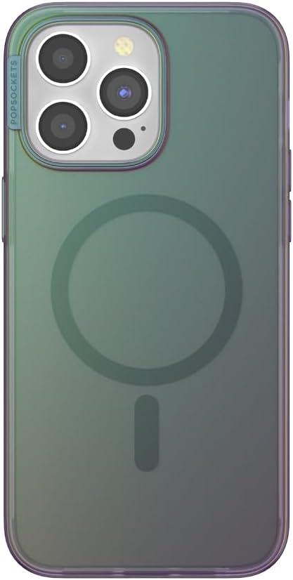 imagePopSockets iPhone 15 Pro Max Case Compatible with MagSafe Phone Case for iPhone 15 Pro Max Wireless Charging Compatible Case Only TurquoiseNightshade